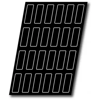 Sasa Demarle FP1145 Sasa Demarle Flexipan Origine - Bars 1.56'' x 4.75'' (40 x 120 mm) Depth 1'' (25 mm) - 18'' x 26'' ...