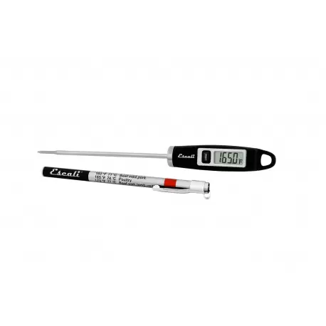 Escali DH1-B Escali Gourmet Digital Thermometer - Black NSF Thermomethers