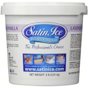 Satin Ice Rolled Fondant Vanilla 2 Lb - Lavender