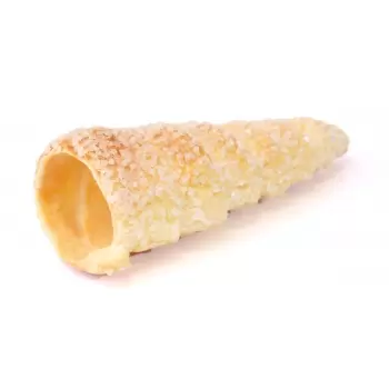 Pastry Chef's Boutique PCB20918 Cream Horn Pastries Large - 4.75'' - 72 Pieces Cream Horns & Cannolis