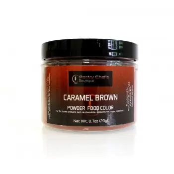 Pastry Chef\'s Boutique Powder Food  Color - CARAMEL BROWN - 20gr - 0.7oz