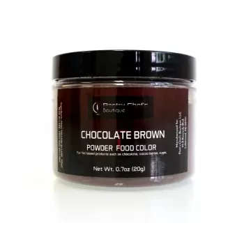 Pastry Chef\'s Boutique Powder Food Color - CHOCOLATE BROWN - 20gr - 0.7oz