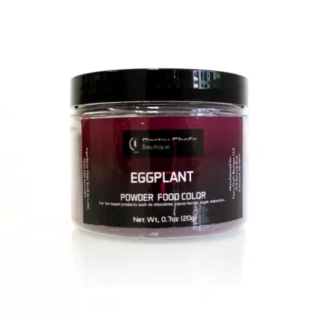 Pastry Chef's Boutique PCBPC13 Pastry Chef's Boutique Powder Food Color - EGGPLANT - 20gr - 0.7oz Powder Liposoluble Colors