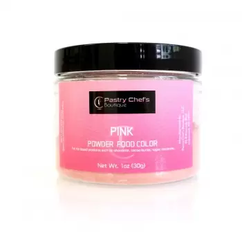 Pastry Chef's Boutique PCBPC11 Pastry Chef's Boutique Powder Food Color - PINK - 30gr - 1oz Powder Liposoluble Colors