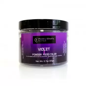 Pastry Chef's Boutique PCBPC16 Pastry Chef's Boutique Powder Food Color - VIOLET - 20gr - 0.7oz Powder Liposoluble Colors