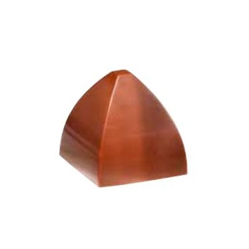 Chocolat Form CF0218 Polycarbonate Chocolate Mold Square Pyramid - 25x25x25 mm -11 gr - 3x8 cav -135x275x30mm Modern Shaped M...
