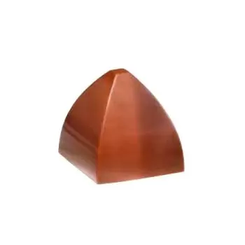 Chocolat Form CF0218 Polycarbonate Chocolate Mold Square Pyramid - 25x25x25 mm -11 gr - 3x8 cav -135x275x30mm Modern Shaped M...