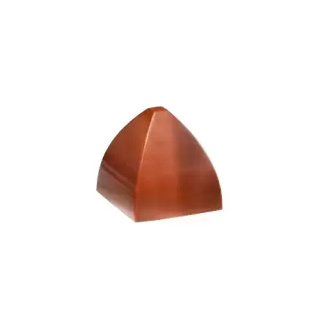 Chocolat Form CF0218 Polycarbonate Chocolate Mold Square Pyramid - 25x25x25 mm -11 gr - 3x8 cav -135x275x30mm Modern Shaped M...