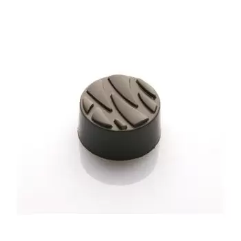 Chocolat Form CF0304 Polycarbonate Chocolate Mold Round Ø28x14 mm - 9 gr - 3x8 cav - 135x275x24 Modern Shaped Molds