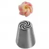 Martellato BX0056 Russian Pastry Tips - Swirled Rose - Size: Ø37 h 42 mm - Top: Ø25 mm Russian Pastry Tips