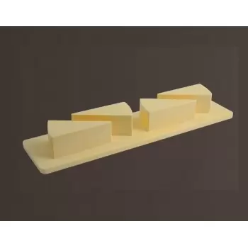 Martellato EM 16 Triangular Shaped Plastic Pastry Extractor Production Molds