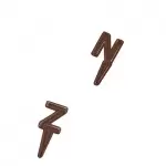 Martellato 90-P9662 Thermoformed Chocolate Mold - Alphabet Letters N-Z Thermoformed Chocolate Molds