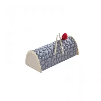 Martellato 30T604006 Silicone Textured Mat 60mmx40mm - Stone Pebbles Texture 3D Texture Mats