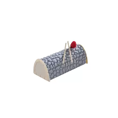 Martellato 30T604006 Silicone Textured Mat 60mmx40mm - Stone Pebbles Texture 3D Texture Mats