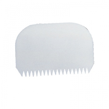 Martellato RTD 1 Comb Shape and Icing Scraper Plastic Scrapers