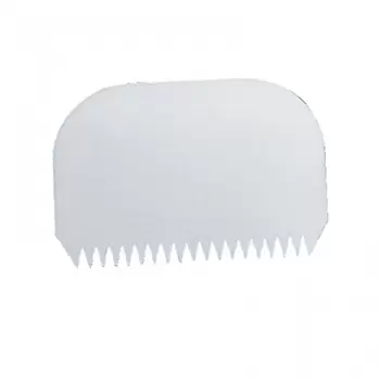 Martellato RTD 1 Comb Shape and Icing Scraper Plastic Scrapers