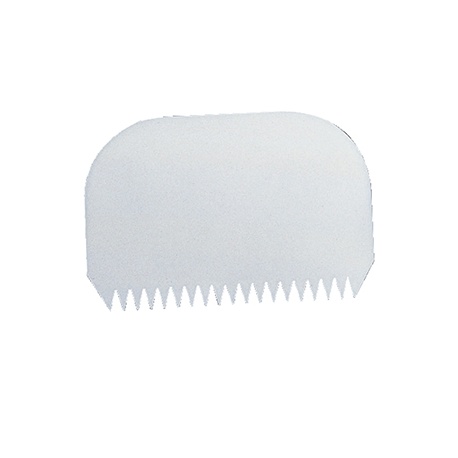 Martellato RTD 1 Comb Shape and Icing Scraper Plastic Scrapers
