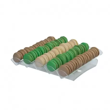 Macaron Display Clear - 5 Lines - 315x325 h65 mm