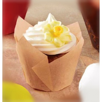 Baby Showers Birthdays Sinrier 200 Count Tulip Baking Cups Cupcake Muffin Liner for Weddings Colourful and Natural 