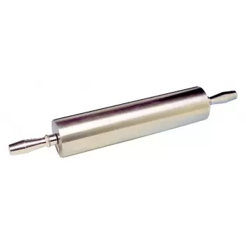 Matfer Bourgeat Aluminum Rolling Pin - Great For Caramel And Nougat - 15\'\'x3 1/2\'\'