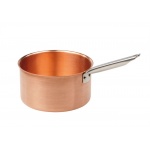 Matfer Bourgeat Copper Sugar Pan - Solid Copper 5 1/2x 3 3/16- 1 1/8Qt