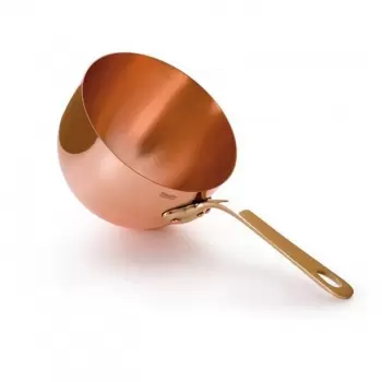 Matfer Bourgeat 032130 Matfer Bourgeat Copper Zabaglione Bowl - Solid Copper Bourgeat Copper Cookware