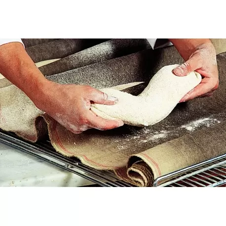 Matfer Bourgeat 118560 Matfer Bourgeat Dough Fermentation Cloth - 100% Natural Linen - 21 7/8 Yard Roll. Fermentation Clothes