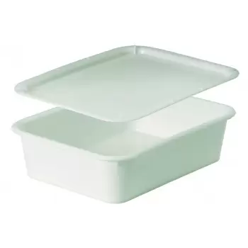 Matfer Bourgeat Rectangular Dough Container - 20 7/8" - 16 1/8"- 5 3/4" -  Capacity 21Qts