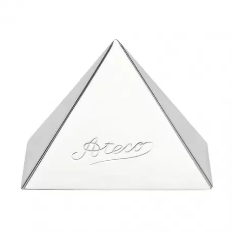 Ateco 4936 Ateco Stainless Steel Pyramid Mold 3 1/2" Base Shaped Cake Pans
