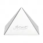 Ateco 4936 Ateco Stainless Steel Pyramid Mold 3 1/2" Base Shaped Cake Pans