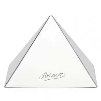 Ateco 4937 Ateco Stainless Steel Pyramid Mold 4 3/4" Base Shaped Cake Pans