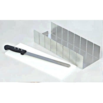 Long Rectangle Cutting Frame for Perfect Rectangle Part Cutting - 11 Slices 50x135mm