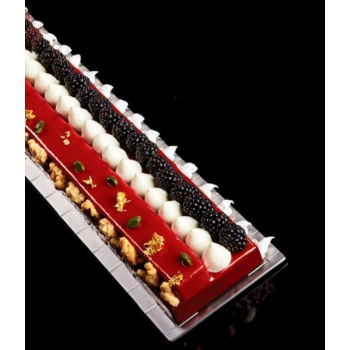 Pavoni ADAPTABLE PAVONI ADAPTABLE - The New Rectangular Cake Frame Modular System - X09 -580 x 90 - H 40 mm Shaped Cake Rings