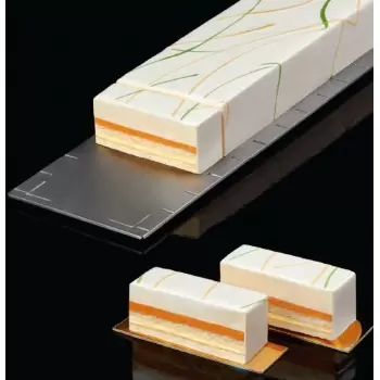 Pavoni ADAPTABLE PAVONI ADAPTABLE - The New Rectangular Cake Frame Modular System - X09 -580 x 90 - H 40 mm Shaped Cake Rings