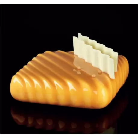 Pavoni KE023 Pavoni Silicone Entremets Mold - POP Pillow - KE023 -162 x 162 x 46mm H - Vol: ~ 1000 ml Pavoni Entremet Mold