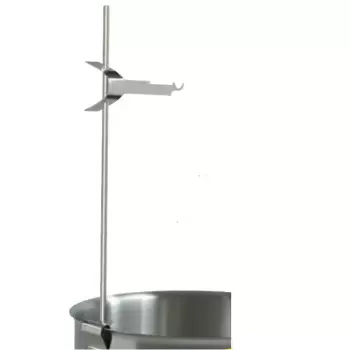 Pastry Chef's Boutique 3580 Stainless Steel Whisk and Thermometer Holder - Height: 17.7'' Width: 4.3'' Whisks