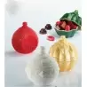 Pavoni KT149 Pavoni Thermoformed Mold - XMAS BALLS - Set of 3 Balls Holidays Molds