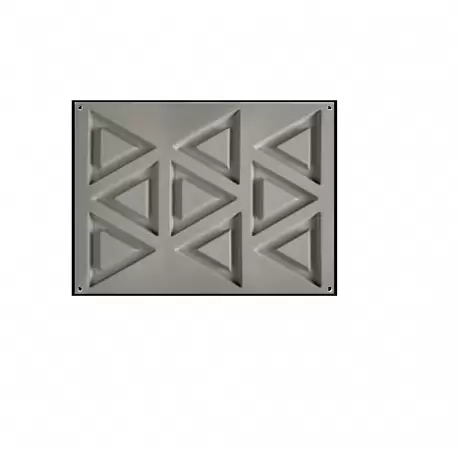 Pavoni GG008 Pavoni Decoration Silicone Mold TRIANGOLO - GG008 - 9 Indents - 120 x 10 X 10mm - Vol: 40 ml Decoration Silicone...