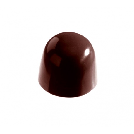Chocolate World CW1433 Polycarbonate Dome Chocolate Mold - Ø29 mm - 29 x 29 x 25 mm - 15gr - 3x8 Cavity - 275x135x24mm Tradit...
