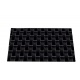 Silikomart 33.052.20.0065 Silikomart Professional Silicone Log Texture Mat TEX02 VIENNA 9,8'' x 7,28''x 0,15'' 3D Texture Mats