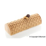 Silikomart Professional Silicone  Log Texture Mat TEX02 VIENNA 9,8'' x 7,28''x 0,15''