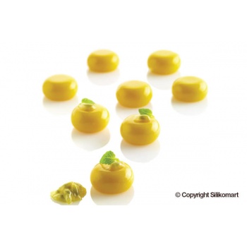 Silikomart 36.226.87.0065 Silikomart Professional Silicone Mold Micro Stone 5 - Ø26 x 15 mm - 5 ml - 35 Cavity Micro Silicone...