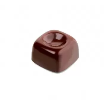 Pavoni PC47 Antonio Bachour Bonbons Chocolate Mold - 275 x 135 mm - 21 Cavity - 27 x 27 x 15 mm - 10gr Modern Shaped Molds