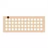 CI15 Rubber Chocolate chablons - Circle - 1.5cm x 1.5cm Chocolate Chablons Mats