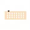 chBUTS Rubber Chocolate chablons - Small Butterflies - 24 Indents Chocolate Chablons Mats