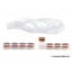 Silikomart 28.170.87.4565 Silikomart Professional MULTIFLEX 170 - ø70 x 45 mm - 170ml Silikomart Silicone Molds