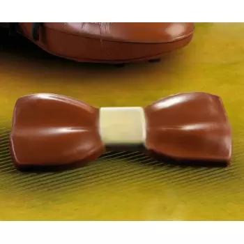 Martellato 24001 Thermoformed ChocolateBow Tie Mold - 150x52x13mm - 3pcs -55gr Object Mold