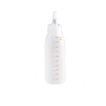 Martellato BO100N Round Graduated Punch Bottle - 100ml Punch Bottle