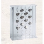 Large  Plexiglass Pastry Tips Storage Display - Holds 32 Medium Or Large Tubes
