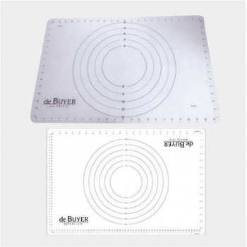 De Buyer Non Stick Silicone Rolling mat with marks - 60cm x 40cm